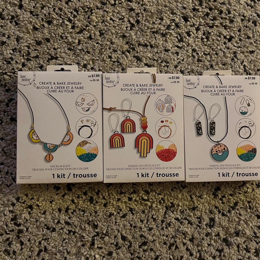 Create & Bake Jewelry Kit Set